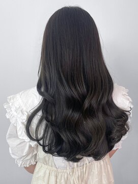 アイティーバイアルバム 八王子店(IT by ALBUM) くびレイヤーエモージュ美髪アッシュブラック_ba480171