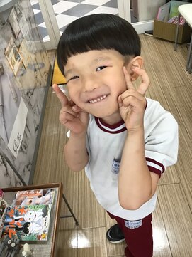 フープ(hoop) たらちゃんカット！ポーズかわいい！！