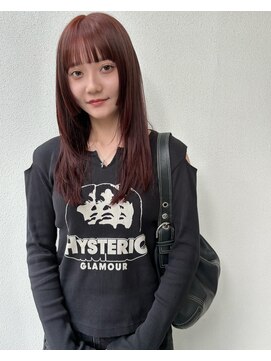 ラヴィズム 松崎店(LUVISM) ピンクベージュダブルカラーブリーチ新潟東区松崎