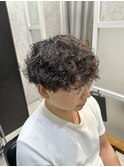 スパイラルパーマ