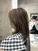 ラック(LUCK)&nbsp;レイヤーロング/バレイヤージュ/シルキーベージュ/船橋