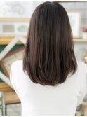透け感バレイヤージュ黒髪エアストレートTb6上尾20代30代40代!