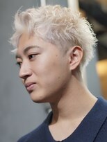 ノーエン(noen)&nbsp;ビジネスショートメンズマッシュツイストパーマツーブロック