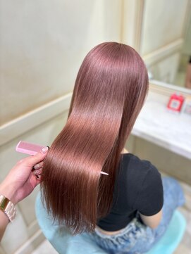 アソビ 表参道(ASOBI) ブリーチなしダブルカラー/髪質改善/表参道/学割U24