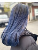 ブルーブラックグラデーション