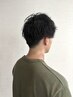 【メンズ限定】カット+シャンプー+眉カット ￥4200