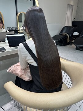 ロンドメリア 天神大名店(Lond Melia) ★イメチェンホワイトブロンド美髪ワイドバング外ハネボブ艶髪★