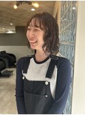 ゆるっとパーマでイメチェン♪