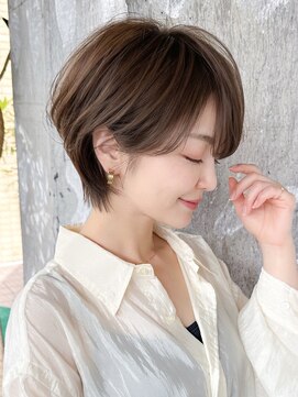 ロビー 表参道(ROBBY) ショートヘア/分け目なし/イメチェン/30代40代50代60代/表参道
