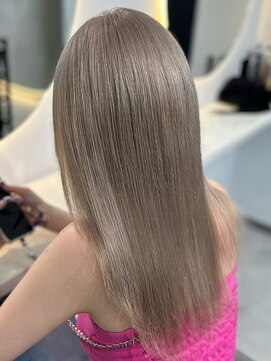 ラピス 福岡天神店(Lapis) ホワイトグレージュシルバーミルクティーブロンド