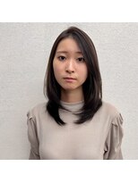 アイビー(ivy)&nbsp;柔らかシックナチュラルレイヤーダークグレージュ30代40代