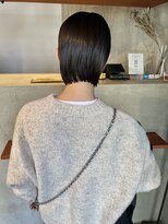 エニイ(ANY)&nbsp;デザインカラー/オリーブベージュ/ウエットヘア【千葉／パーマ】