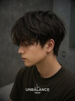 アンバランス オオサカ メンズ(UNBALANCE OSAKA MENS)&nbsp;★メンズカット/スパイラルパーマ/ツーブロック/ニュアンス