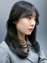 ブロック 志木店(BLOC)&nbsp;韓国風レイヤー×黒髪うる艶カラー