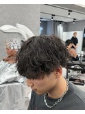 【波巻きパーマ】