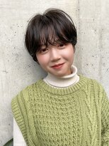 プランツヘアー&nbsp;"朝が楽になる"大人ショートパーマ　似合わせカット　村田依里