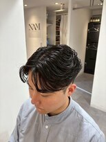 ナム 我孫子(NAM)&nbsp;フェザーパーマ／ニュアンスパーマ／韓国マッシュ／我孫子/men's
