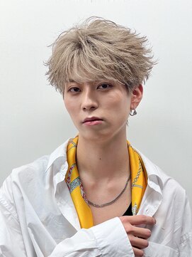 ゴート(GOATO) シースルー フェザーショート 鹿児島メンズ