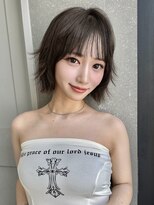 ロンドイディールバンダイ 新潟万代(Lond ideal)&nbsp;ワインレッドハッシュカットレイヤーセミロングレイヤー
