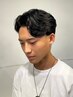 【自然な仕上がり】Men'sカット+縮毛矯正　曲がる縮毛矯正も可[吉祥寺]