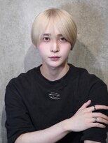 クペウヘイヴン メンズ(cope'u HAVEN men's)&nbsp;シースルーマッシュ ホワイトベージュカラー