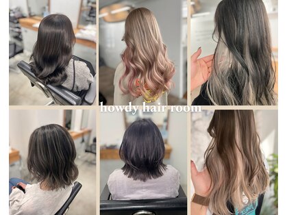 ハウディーヘアールーム(howdy hair room)の写真