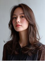ロッソ 大橋店(Rosso) 流れる顔まわりのセミロング【大橋】