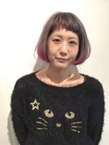 クリコ ヘアーデザイン(CLICQUOT hair design)&nbsp;カラーリングで遊ぼう！ボブスタイル