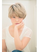 パルフェ ヘアー バイ オーク 九大学研都市(parfait hair byOAK)&nbsp;外国人風COOLショート