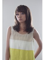ナインヘアーアンドメイク(NINE hair&make)&nbsp;ミディアムレイヤー