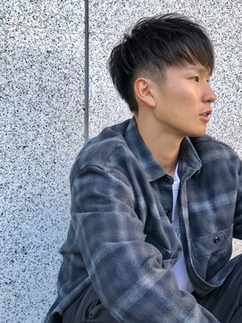 ダグラスヘア ノースショア 岐阜 長良(Douglas hair NORTH SHORE) ツーブロックで前髪下ろすスタイルです!