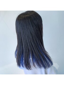 テクライズ 豊橋店(TECHRISE) インナーカラー☆ディープブルー