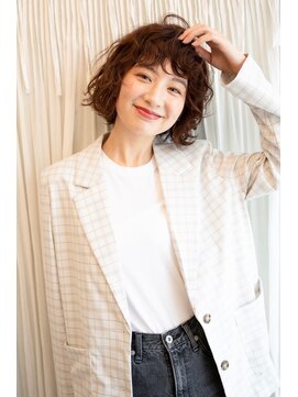 マグノリア オモテサンドウ(MAGNOLiA Omotesando) 無造作な動きが可愛い!フラッフィパーマ♪・・・担当KAYO