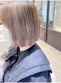 切りっぱなし大人ボブ[20代30代]