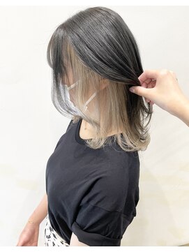 トルネード(TORNADO) 20代30代40代 韓国ヘア インナーカラー くびれミディ M76