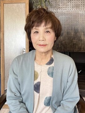 サク(saku) パーマ＋メイク