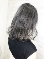 アヴァンス セブンパーク天美 松原店(AVANCE.)&nbsp;ミデイアムレイヤー☆ナチュラルバレイヤージュ☆プラチナ