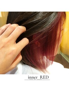 アパルトメント ジェシカ(l'appartement de Jessica) インナーカラー　レッド