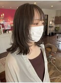 外ハネ ハイライト