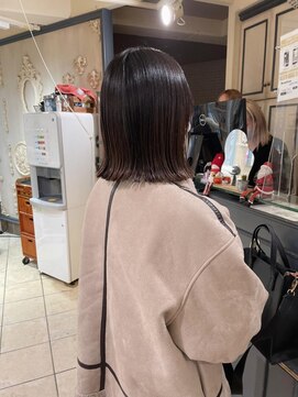 キャンバス バイ ネオリーブ 横浜西口(Canvas by neo.) 切りっぱなしボブ/ロブ/外ハネボブ/ベルボブ/sn