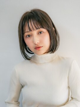 ベンジー 蔵前ii店(benji) 重めのボブでもオトナ可愛い