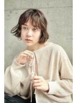 アンド(AND) ボブ　パーマ　シースルーバング　タッセルボブ　代官山　中目黒