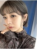シルバーボブ×ニュアンスカール 【鎌田 隆雅】