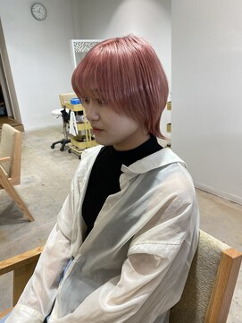 コレット 宇都宮(collet Gigi) ウルフ/マチルダボブ/ピンクベージュ/インナーグレージュ/ピンク