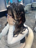 編み込み立体リボン