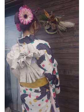 クブヘアー(kubu hair) 《Kubu hair》振り袖着付け