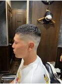 濡れパンクロップスキンフェード