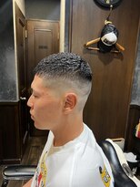ヒロギンザ 横浜店(HIRO GINZA) 濡れパンクロップスキンフェード