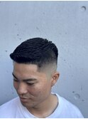 フェザーアイロンパーマ
