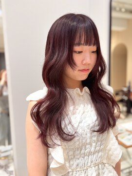 マーシィ(MARCIE) 【natsumi】たぷっとカット×ボルドーカラー